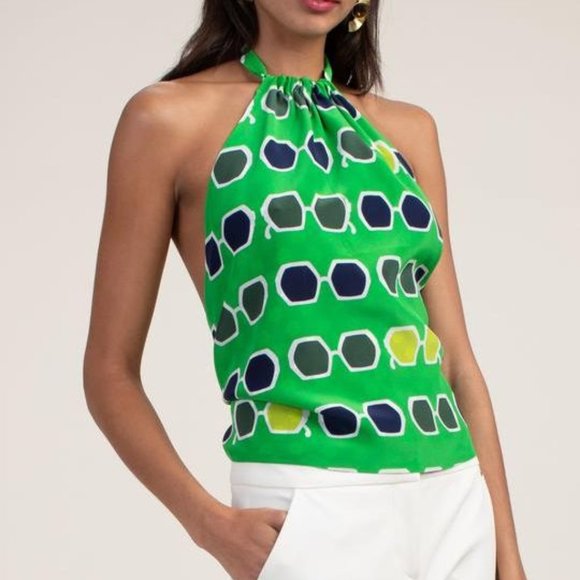 Trina Turk Tops - TRINA TURK TAMIKA TOP - HALTER TOP - REVERSIBLE